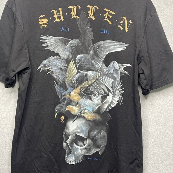 Sullen Men's T-shirt FLOCK Tattoos Urban Design M - Picture 8 of 9